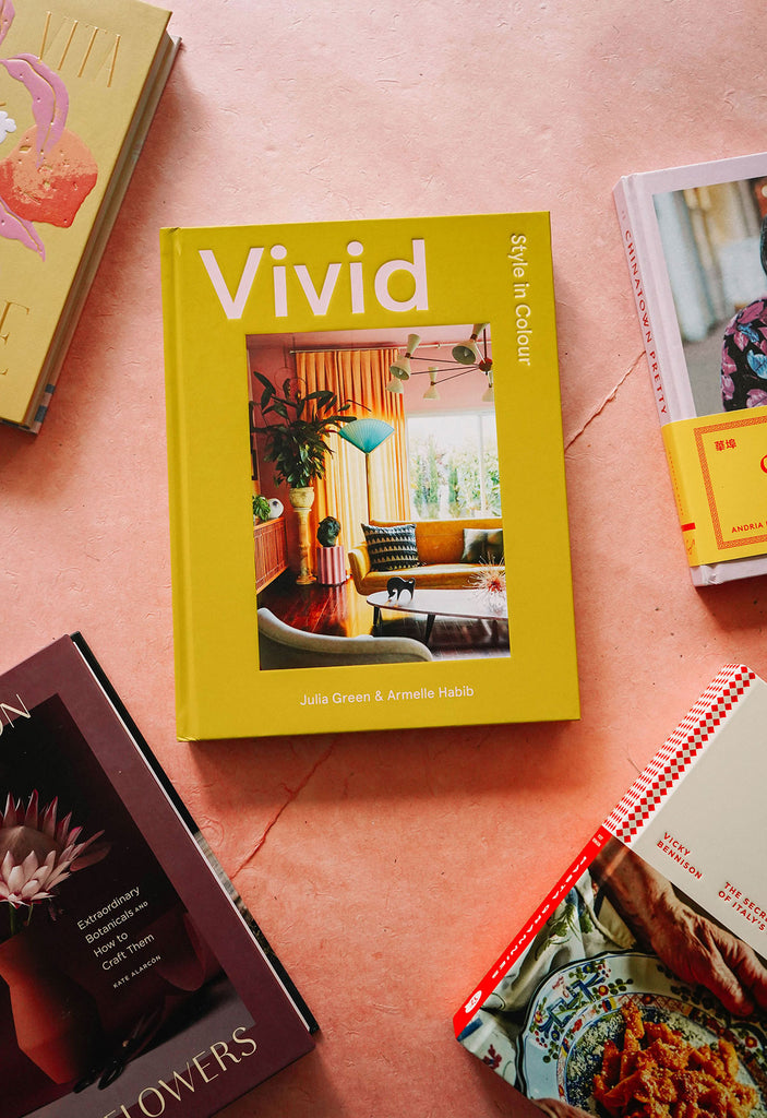 vivid - style in color - stylish coffee table books