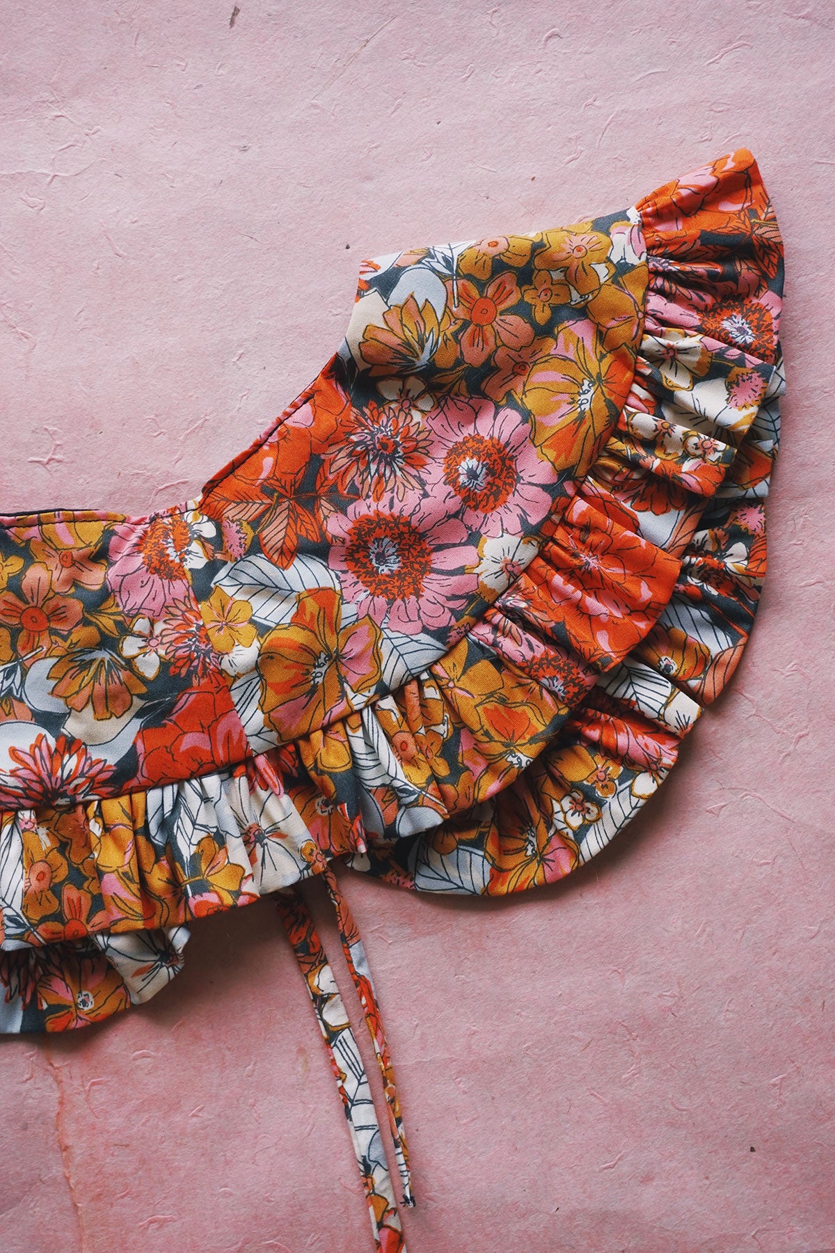 autumn floral collar