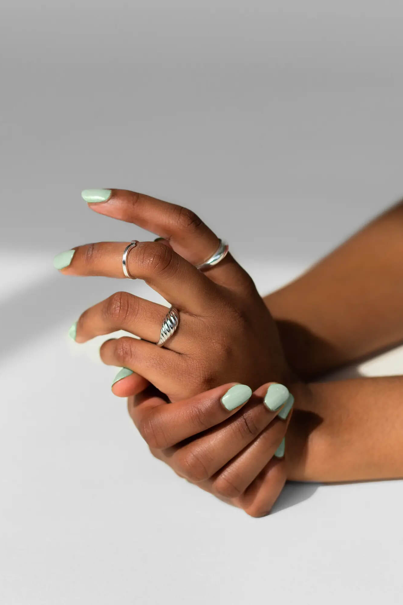 bkind mint green non toxic nail polish