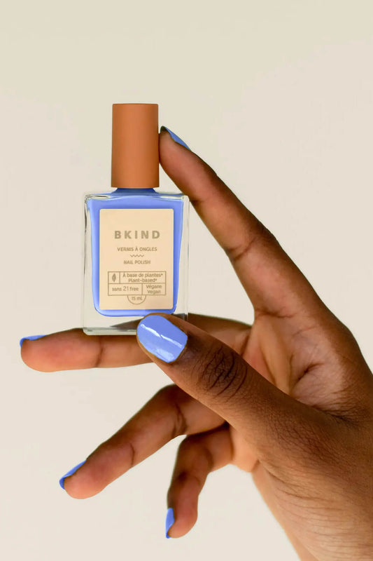 periwinkle non toxic nail polish ✿ shop nail polish on wallflower