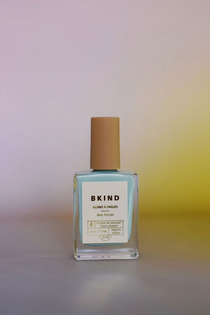 bkind mint green non toxic nail polish