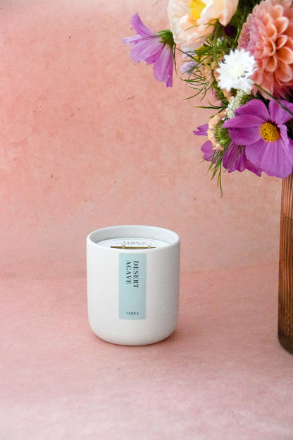 Desert Agave Terra Candles