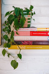 Small Handmade Planter & Bookshelf Styling by Studio Wallflower