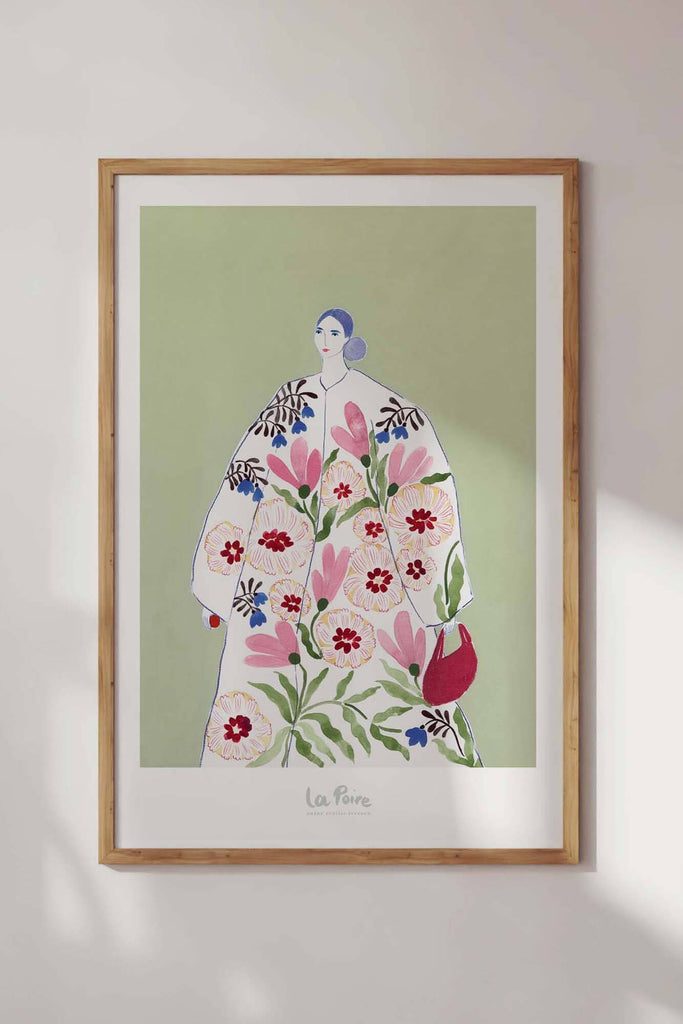 la poire art print ✿ fashion illustration ✿ shop art prints on wallflower