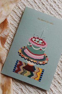 let there be cake birthday card