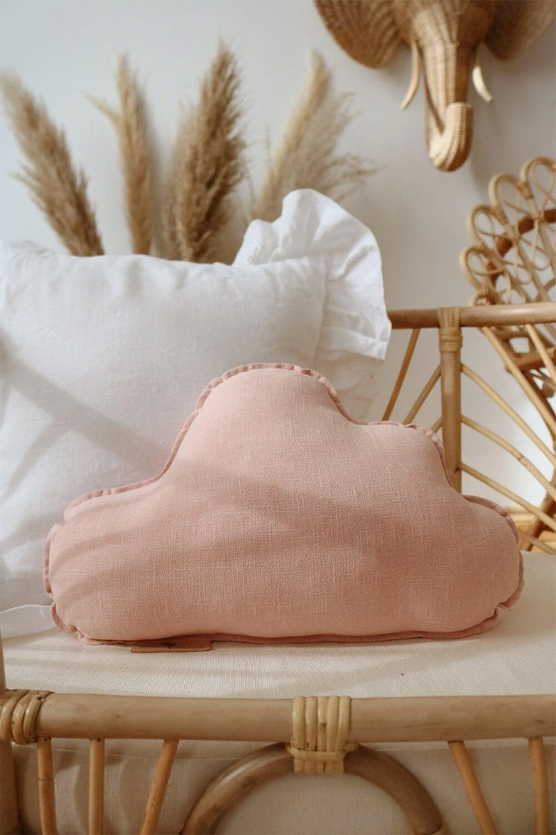 cloud shaped pillow light pink cloud nursery pillow wallflower – Studio ...