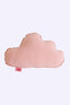 cloud shaped light pink pillow