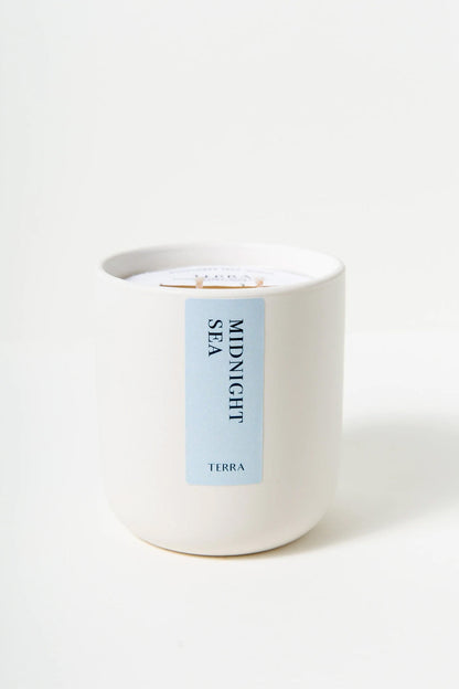 midnight sea candle by terra