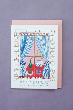 happy birthday from afar card