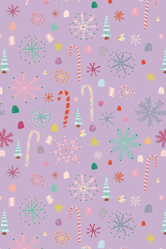 Nutcracker Candy Wrapping Paper Sheet