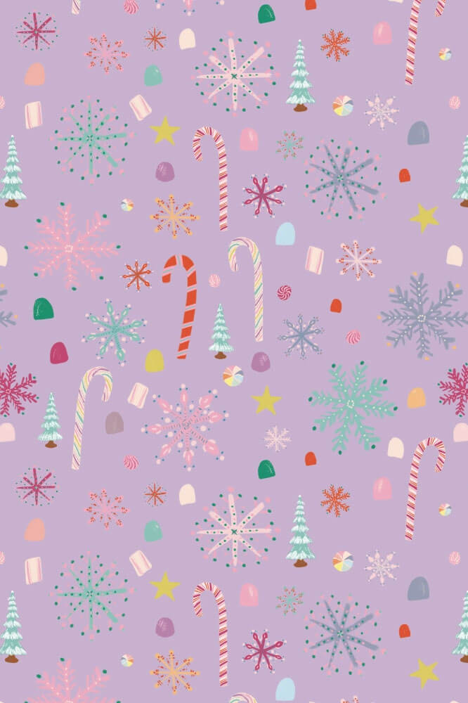 Nutcracker Candy Wrapping Paper Sheet