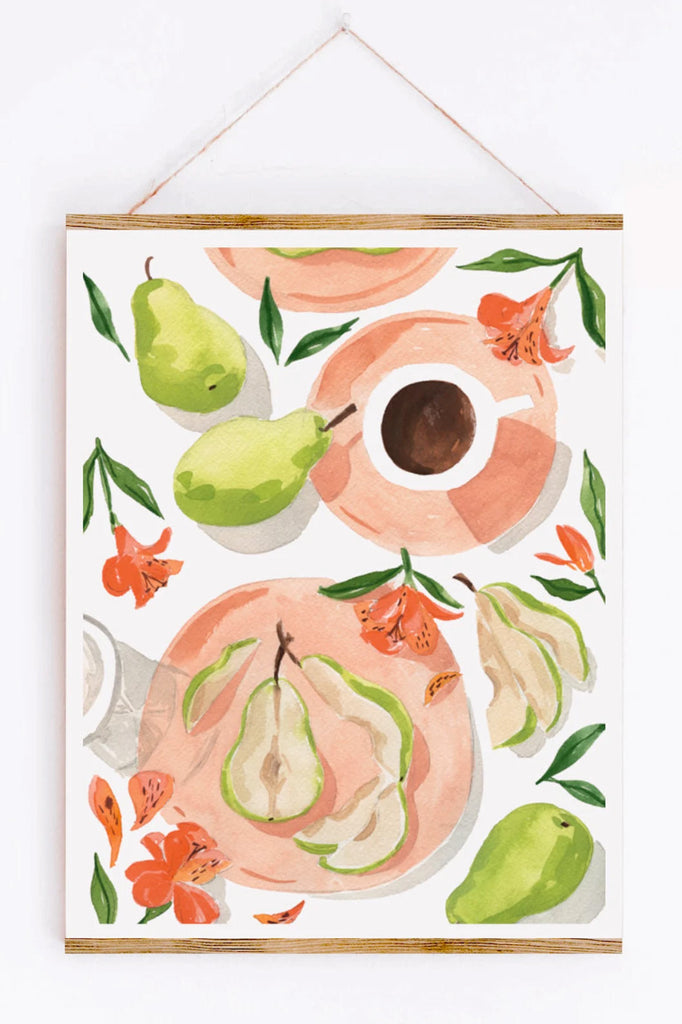 pretty pears print by sabina fenn