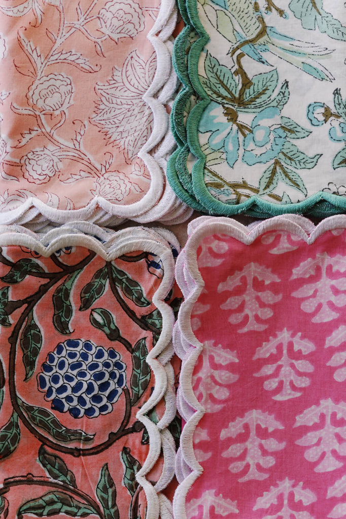 Cloth Napkins Custom Curated Dinner Napkins Blockprint Napkins Cloth napkins custom curated dinner napkins blockprint napkins