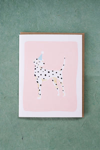 dalmatian birthday card by sabina fenn