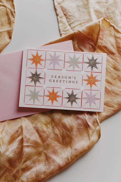 seasons greetings holiday card