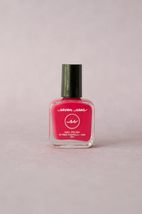 clean nail polish in dragon fruit via wallflower shop