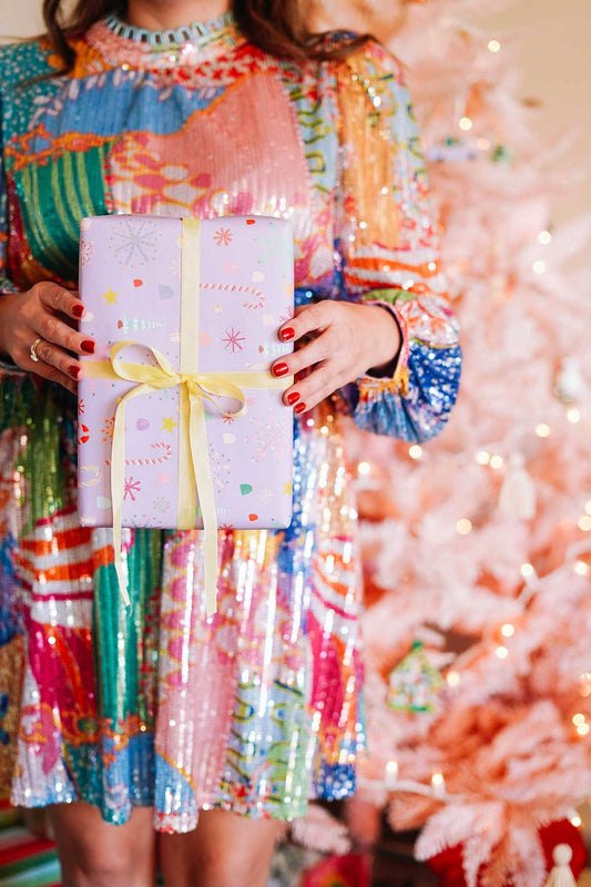 holiday gift wrap from studio wallflower