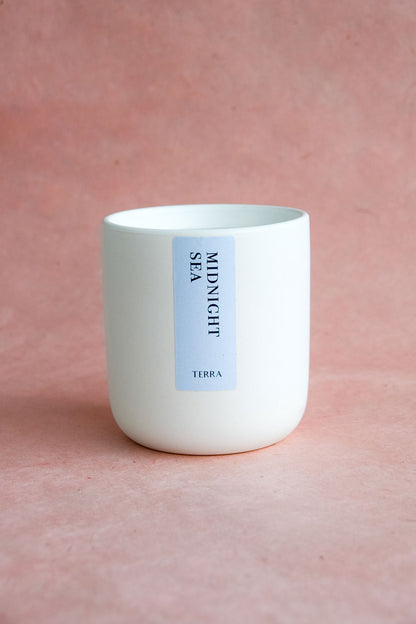 midnight sea candle by terra